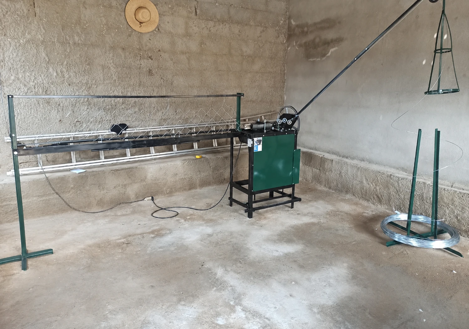 Máquina Mendesmaqtelas em ambiente de produção sem operador no ambiente de produção